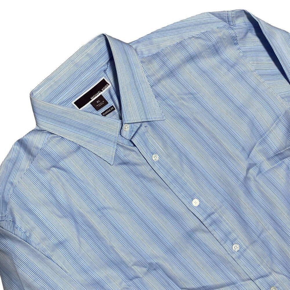 Michael Kors Button Down Dress Shirt Size XL - Picture 4 of 6